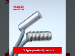 Kablo Tipi ile Mini Kısa Silindirik Endüktif Yakınlık Sensörü DC 3 Tel 6.5mm