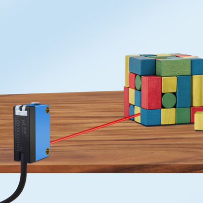 NPN PNP 30-100mm fotoelektrik anahtar IP65 DC10-30V 4 telli BGLL61NS Lazer Fotoelektrik Optik Sensörler NCN Makineleri için