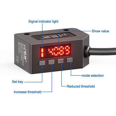 HAYIR NC etkili maliyet azaltma yüksek hızlı tepki yayıcı foto sensör akıllı dijital ekran fotoelektrik anahtar
