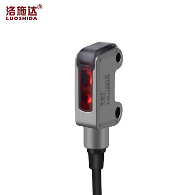 Ultra ince yayılmış fotoelektrik sensör akış montu NPN 12-24V DC IP66 2-30mm algılama mesafesi