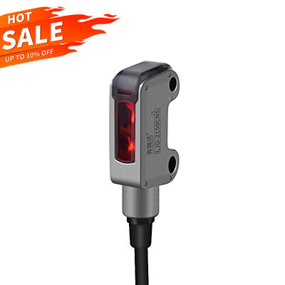 Ultra ince yayılmış fotoelektrik sensör akış montu NPN 12-24V DC IP66 2-30mm algılama mesafesi