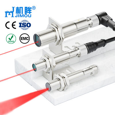 NPN PNP NO NC M12 M18 Screw Mount Diffuse Laser Sensor Photoelectric Proximity Optical Switch for Position Detection